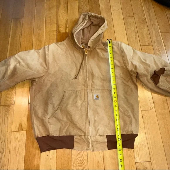 Vintage 90’s carhartt work jacket large - Picture 6 of 9